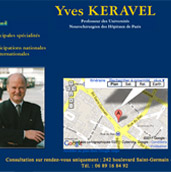 webdesign site professeur yves keravel